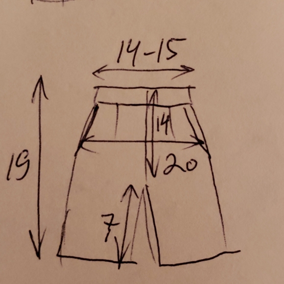 T.L.S 🔥🩳 high waist SHORTS. Made in USA  (only a bundle of 3 or more) - Picture 6 of 6